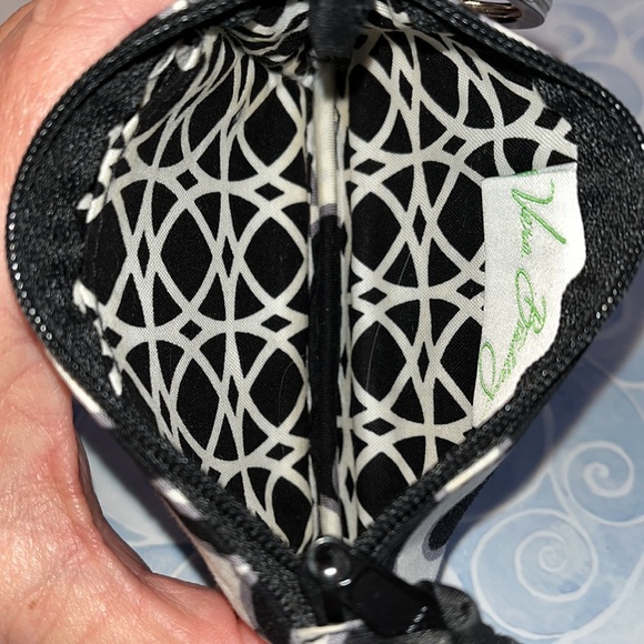 Vera Bradley Zip ID Wallet in Night and Day - Picture 6 of 6